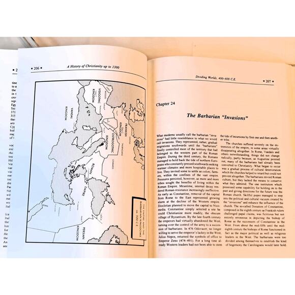 Church Triumphant: History of Christianity up to 1300 by Hinson (1995 1st Ed HC) - Picture 9 of 11